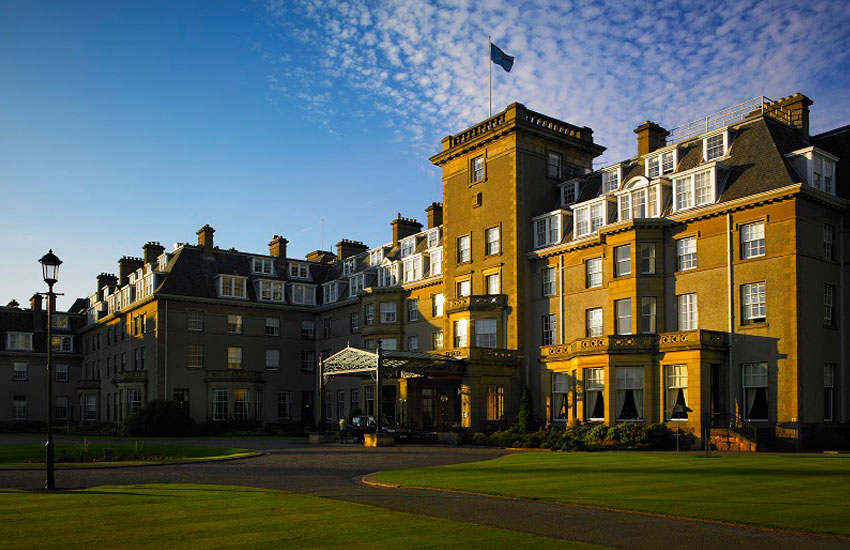 Gleneagles golf and spa hotel in the UK