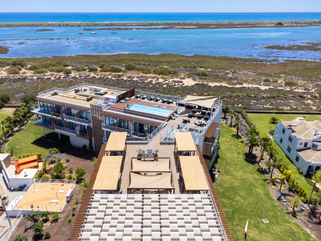 Aerial view of AP Cabanas Beach & Nature Resort