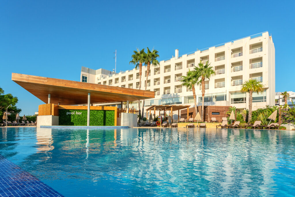 Outdoor pool at AP Maria Nova Lounge Hotel