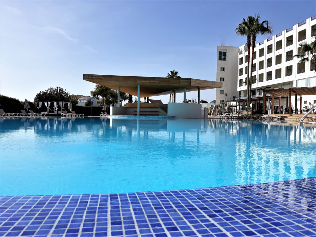 Outdoor pool at AP Maria Nova Lounge Hotel