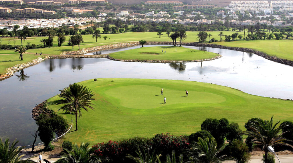 People playing golf at AR Golf Almerimar Hotel