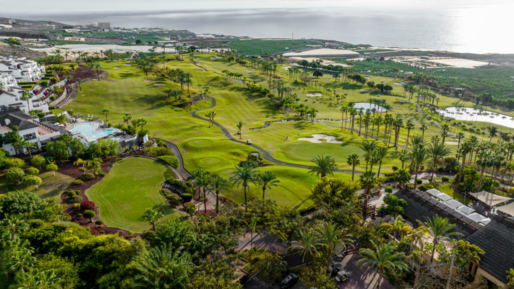 Aerial view of Abama Golf Course