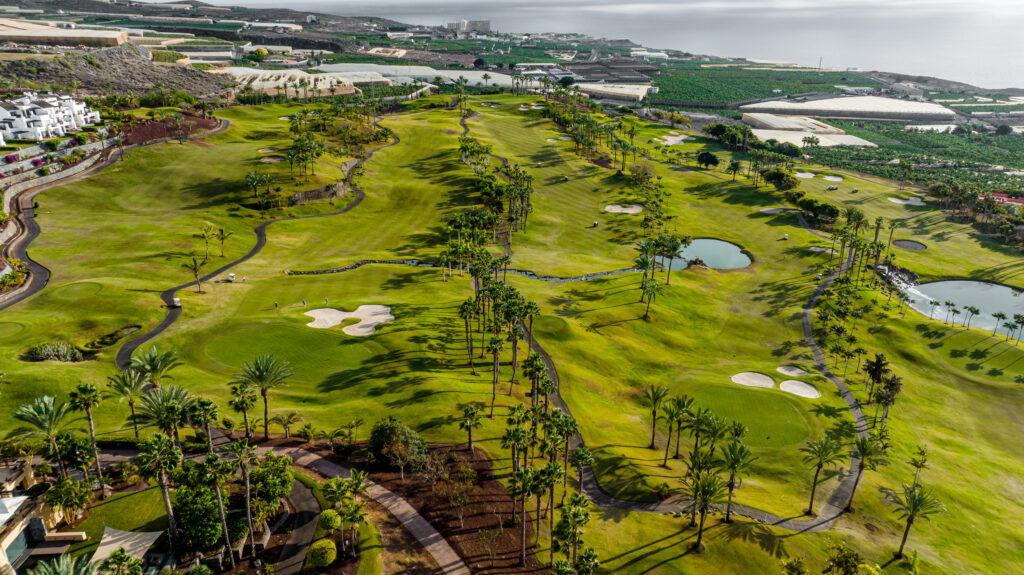 Aerial view of Abama Golf Course