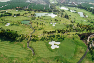 Aerial view of Abama Golf Course