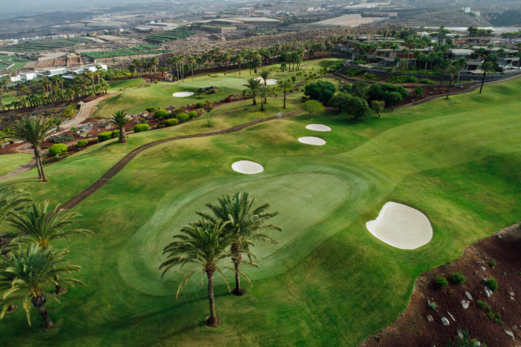 Aerial view of Abama Golf Course