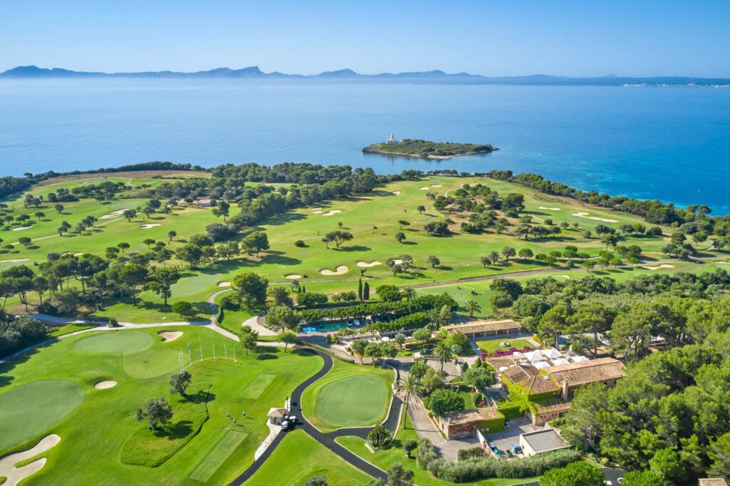 Aerial view of Alcanada Golf Club