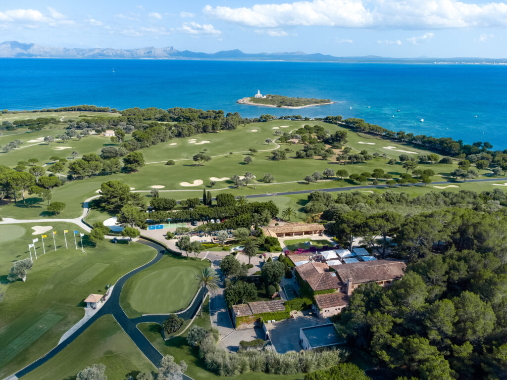 Aerial view of Alcanada Golf Club