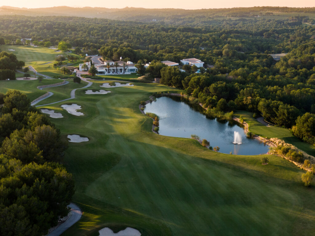 Aerial view of Alenda Golf Club