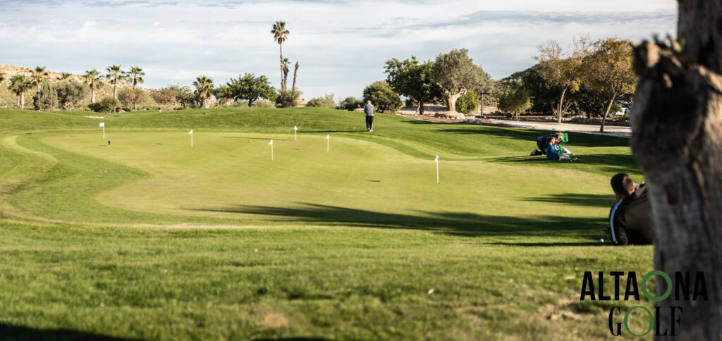 Practice facilities at Altaona Golf Course