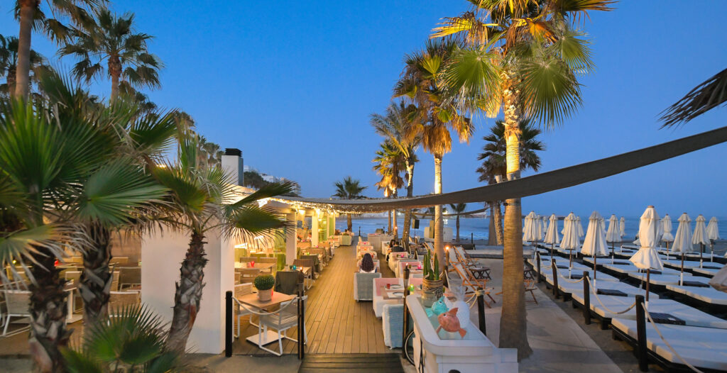 Amare Beach Hotel Beach Restaurant.