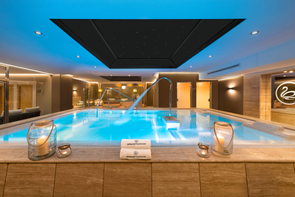 Amare Beach Hotel indoor pool