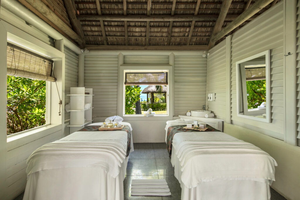 Couples treatment room at Ambre (Sunlife Resort) in Mauritius