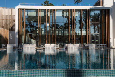 Exterior of Aroeira Lisbon Hotel Sea and Golf Resort with outdoor pool
