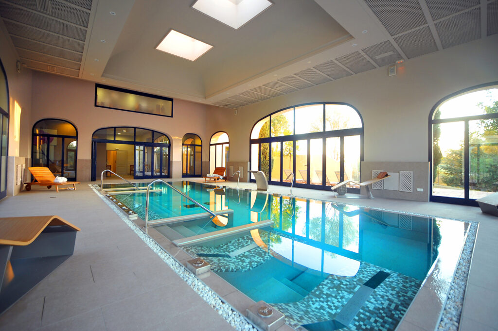 Indoor pool at Barcelo Montecastillo Hotel