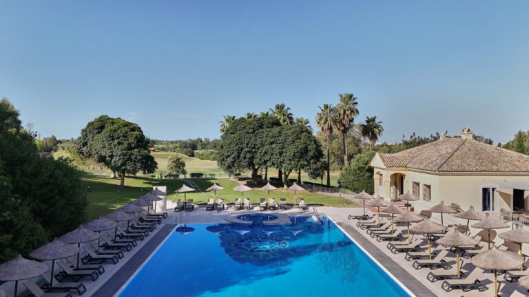 Outdoor pool at Barcelo Montecastillo Hotel