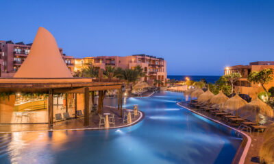 Barcelo Tenerife Hotel swimming pool with outdoor bar