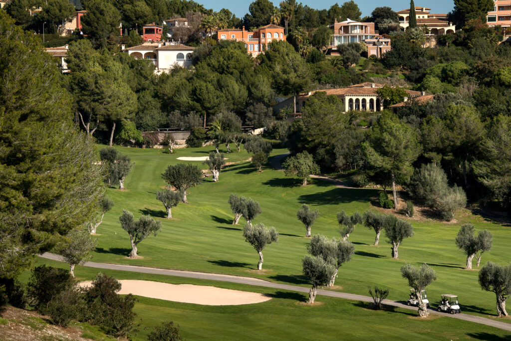 Aerial view of Bendinat Golf Course