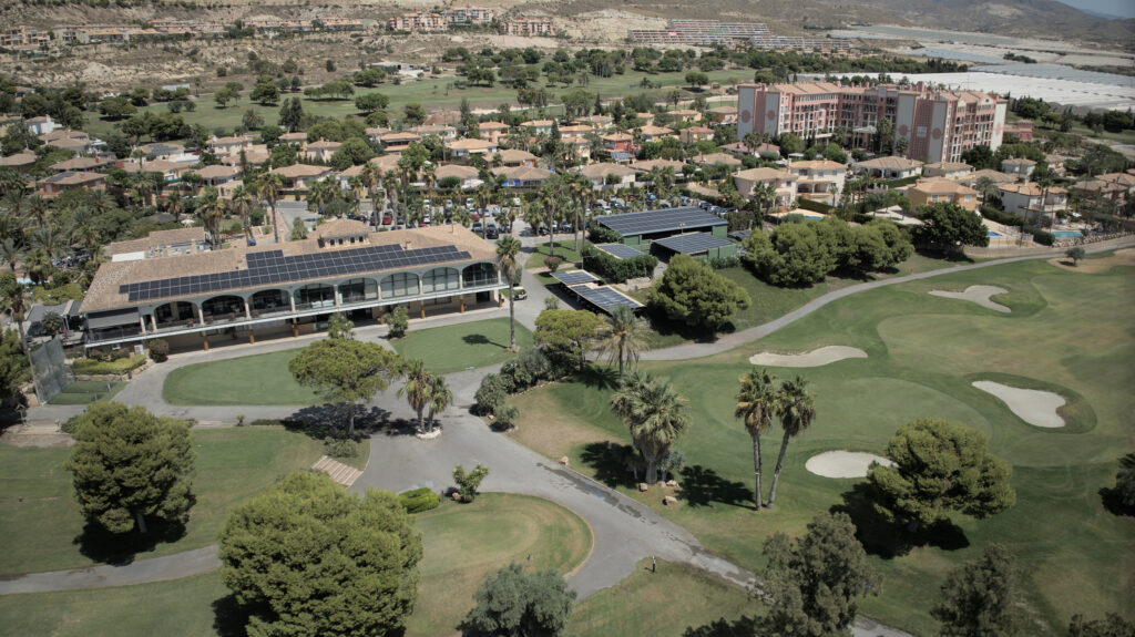 Aerial view of Bonalba Golf Course