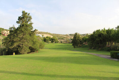 Fairway at Bonalba Golf Course with trees around