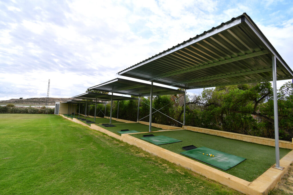 Driving range at Bonalba Golf Resort