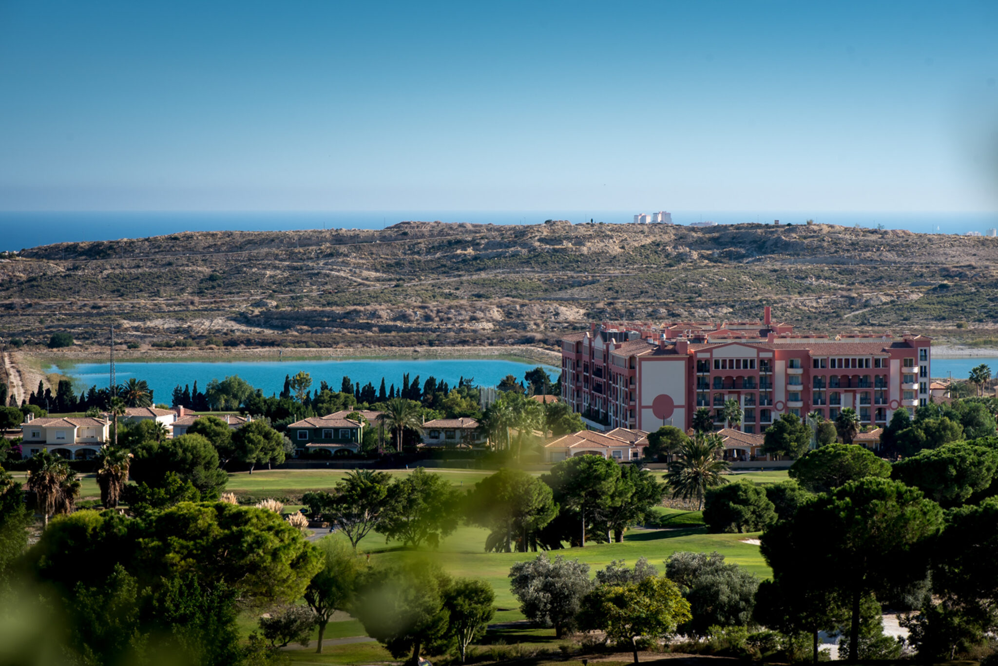 Aerial view of Bonalba Golf Resort