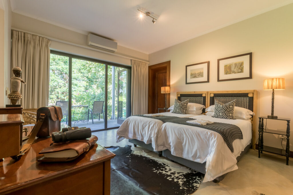 Twin bed accommodation at Buhala Lodge