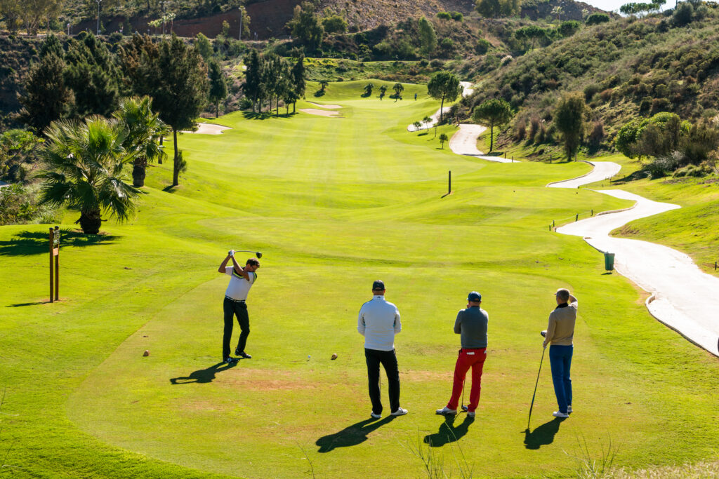 People playing golf at Calanova Golf Course