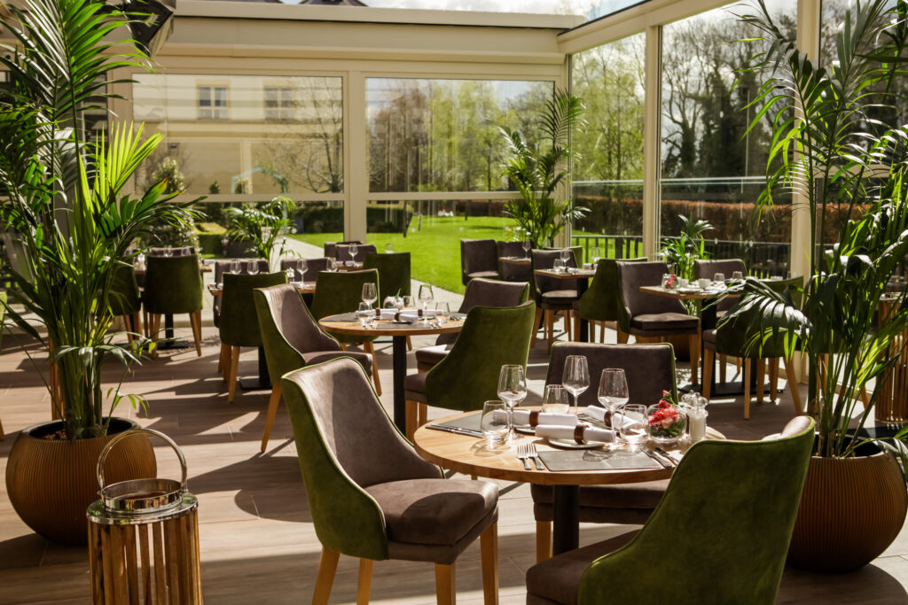 Conservatory dining at Castleknock Hotel