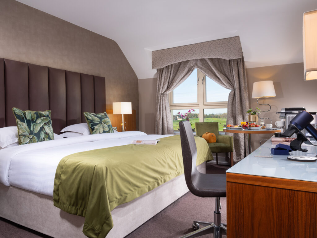 Double bed accommodation at Castleknock Hotel