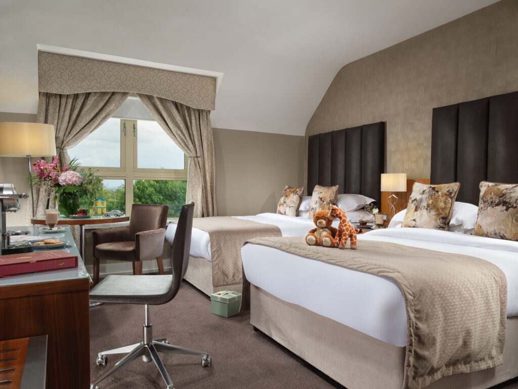 Twin bed accommodation at Castleknock Hotel