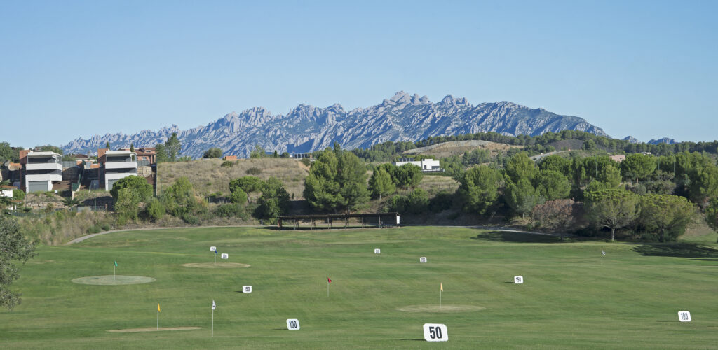 Practice facilities at Club de Golf Barcelona