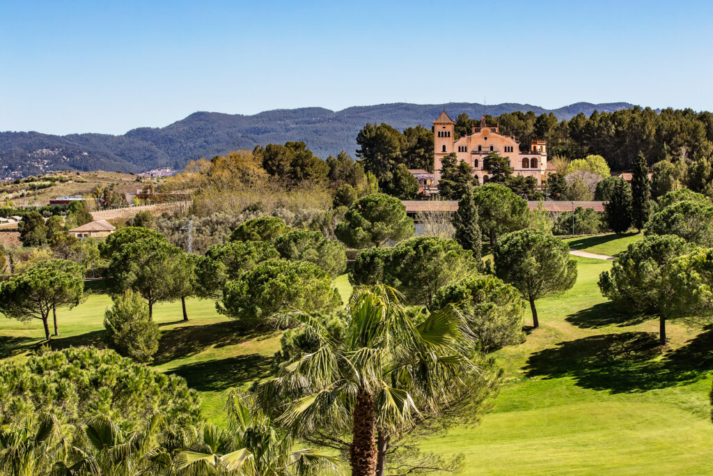 View of the course at Club de Golf Barcelona