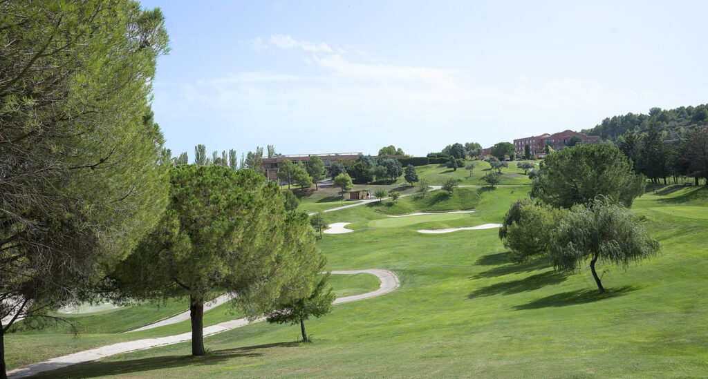 The fairway at Club de Golf Barcelona