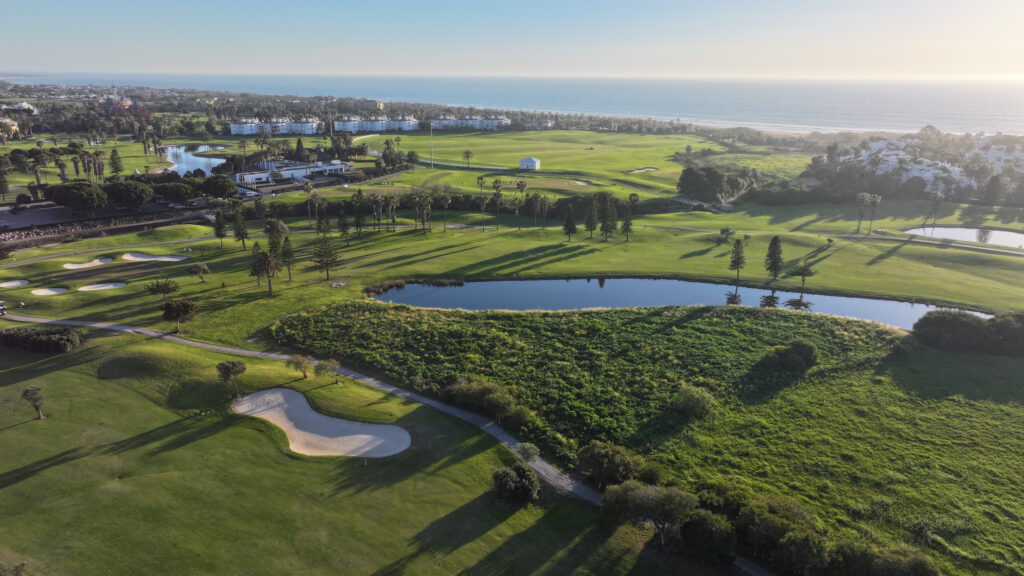 Aerial view of Costa Ballena Ocean Golf Club