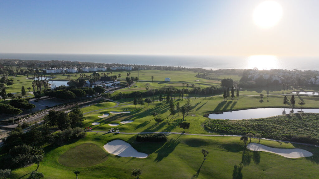 Aerial view of Costa Ballena Ocean Golf Club