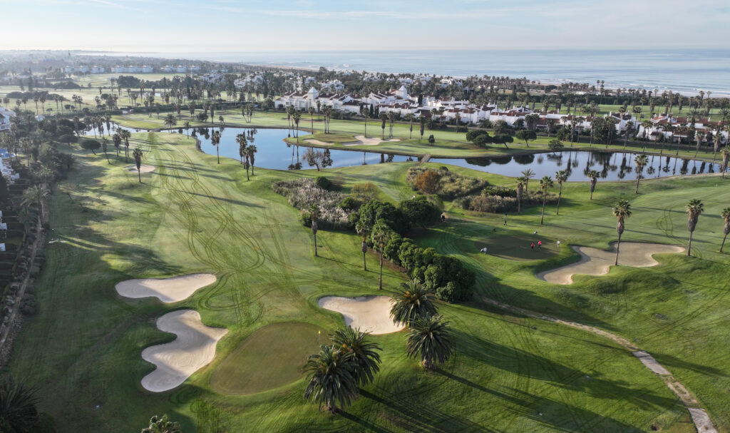 Aerial view of Costa Ballena Ocean Golf Club