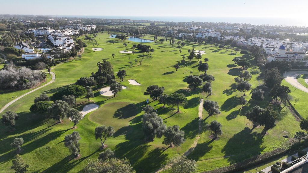 Aerial view of Costa Ballena Ocean Golf Club