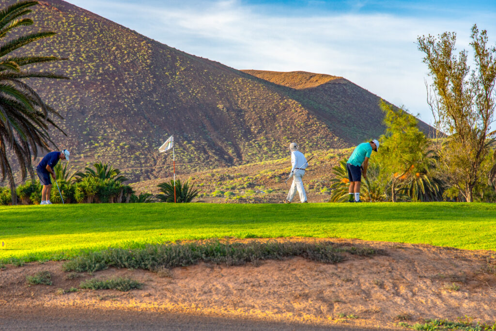 People playing golf at Costa Teguise Golf