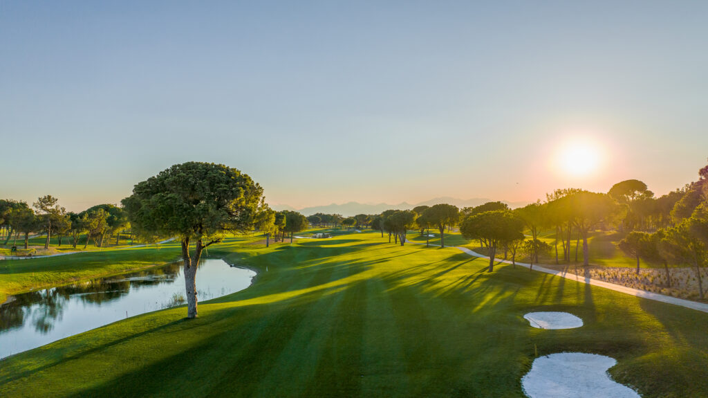 Fairway with trees around at Cullinan - Olympos Golf Course