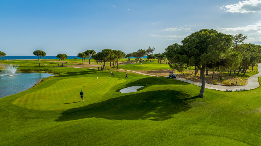 People playing golf at Cullinan - Olympos Golf Course