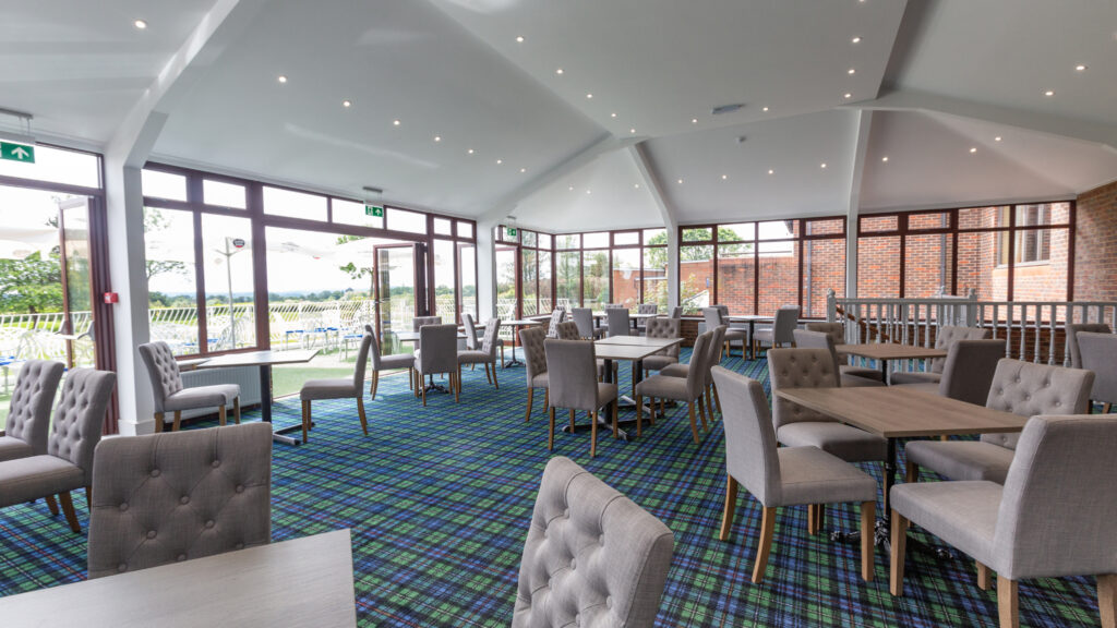 Indoor dining at Dale Hill Hotel & Golf Club