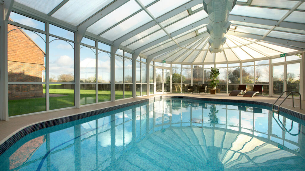 Indoor pool at Dale Hill Hotel & Golf Club