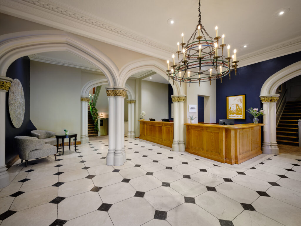 Reception area at Delta Hotels By Marriott Breadsall Priory Country Club