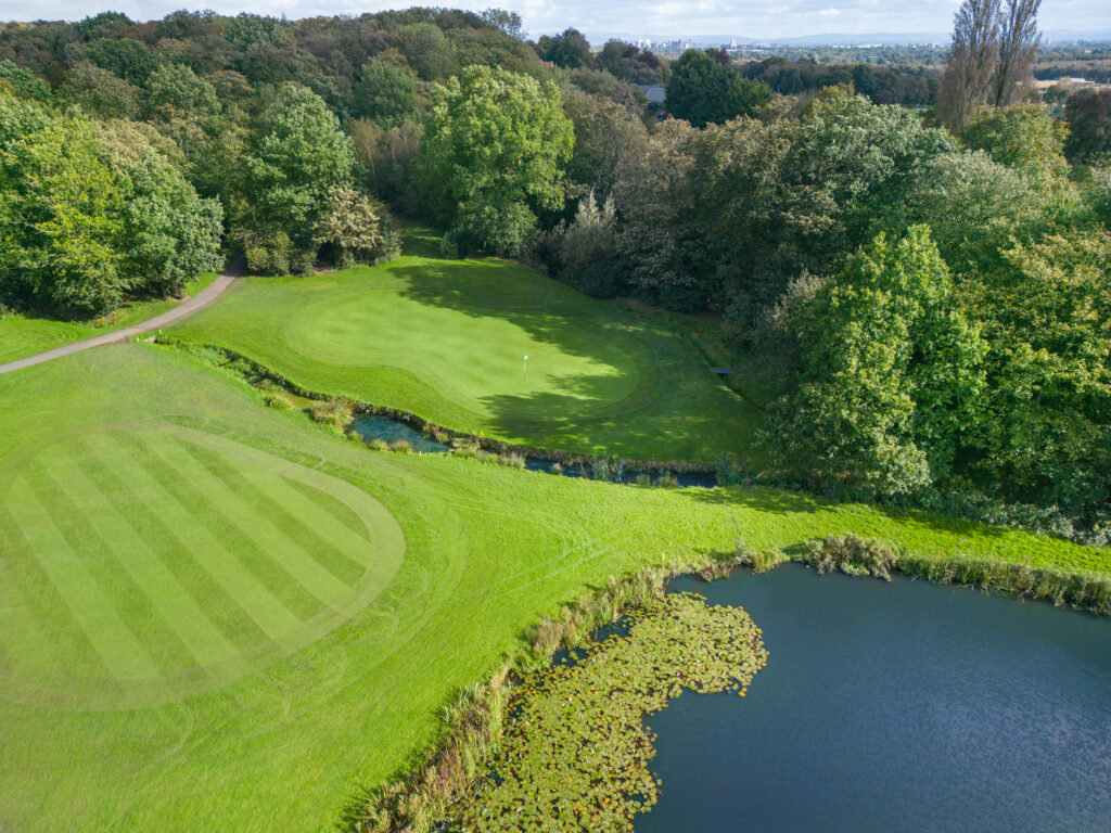 Aerial view of golf at Delta Hotels By Marriott Worsley Park Country Club