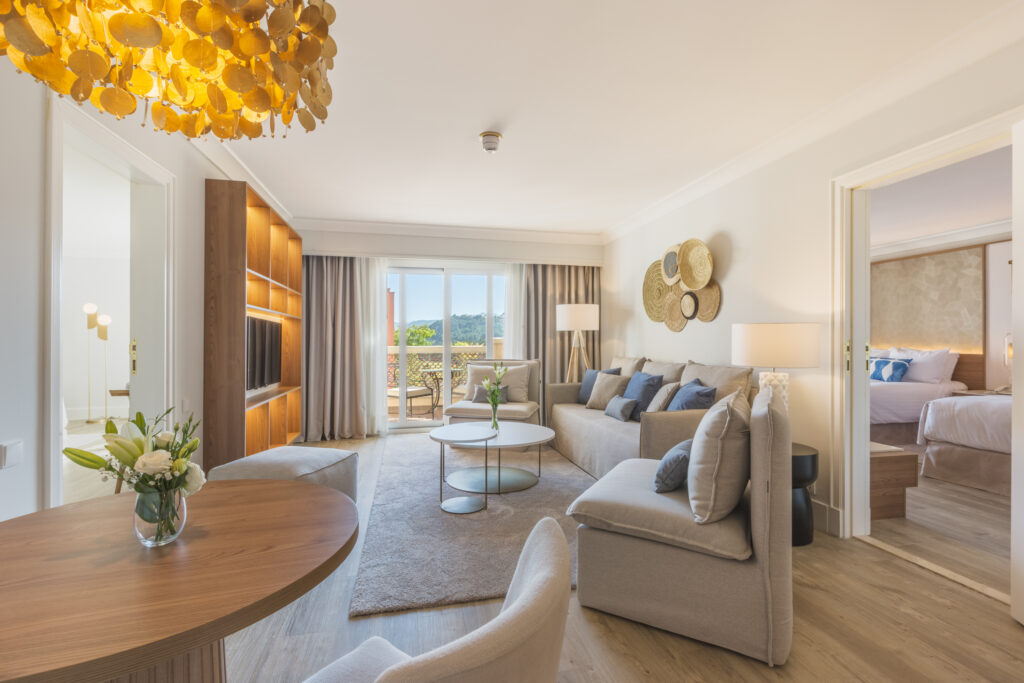 Accommodation living area at Denia La Sella Golf Resort & Spa