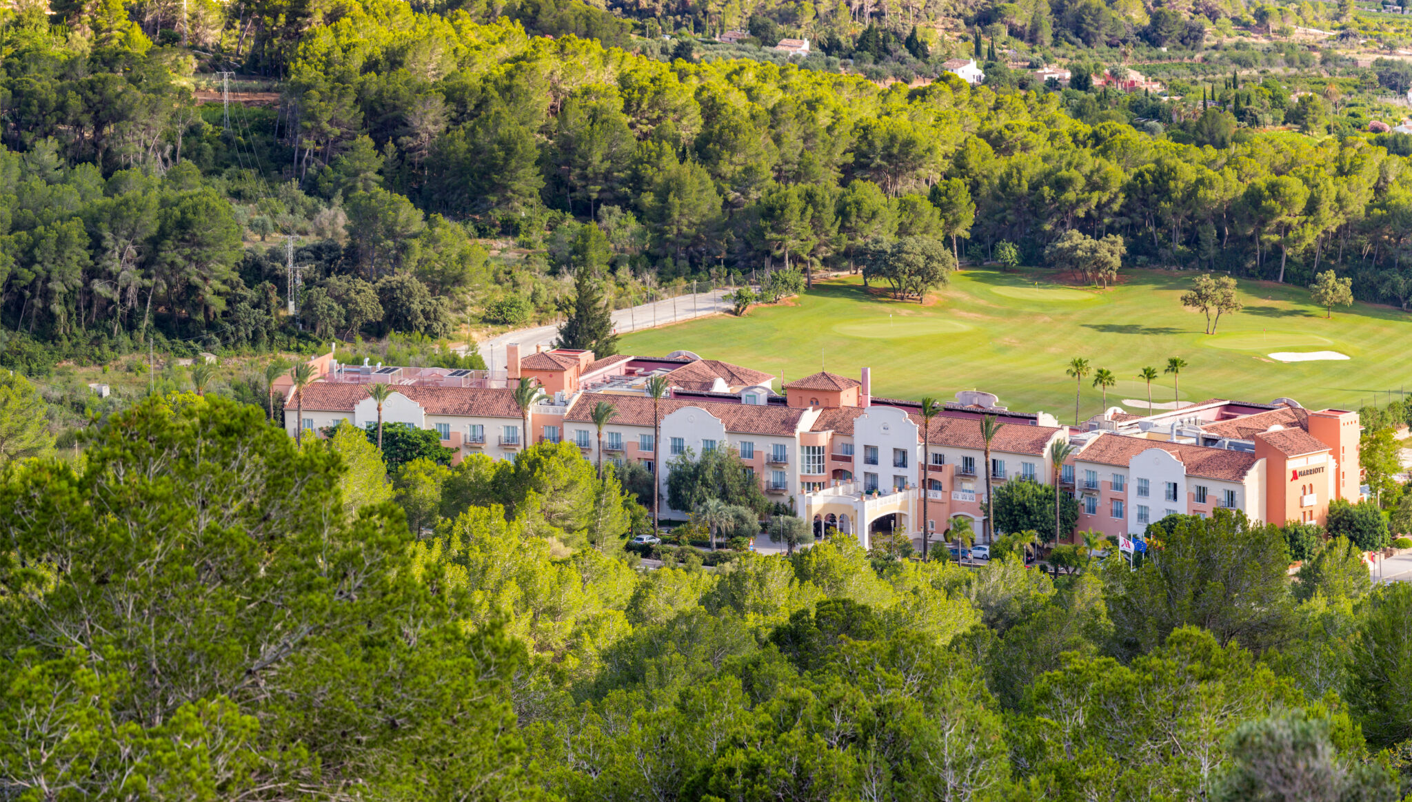 Aerial view of Denia La Sella Golf Resort & Spa