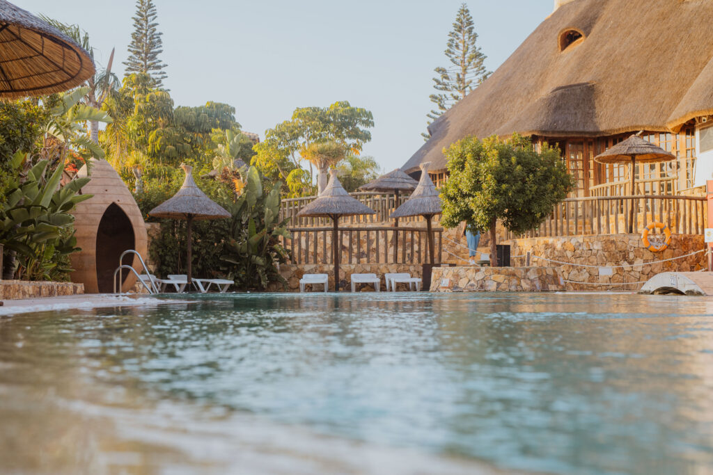 Outdoor pool at Desert Springs The Lodge Hotel