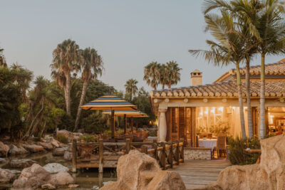 Outdoor dining at Desert Springs The Lodge Hotel