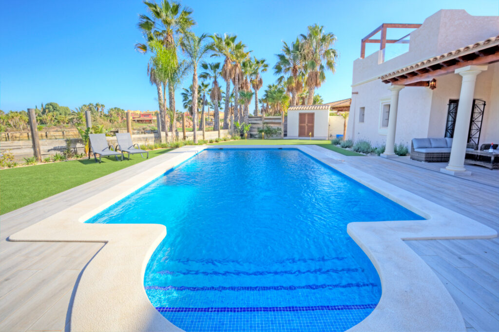 Outdoor pool at Desert Springs The Lodge Hotel