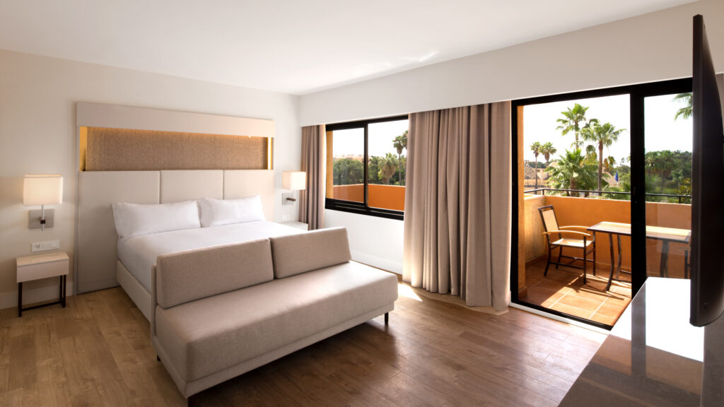 Double bed accommodation at DoubleTree by Hilton Islantilla